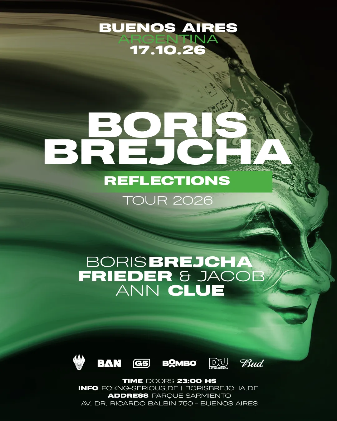 Flyer Reflections - Boris Brejcha